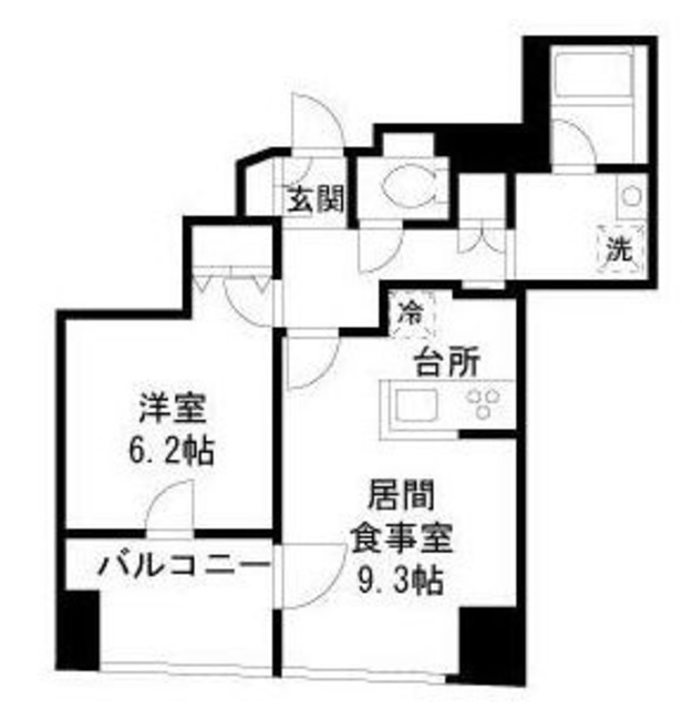 1LDK Mansion in Shinjuku, Tokyo — photo 2 of 3