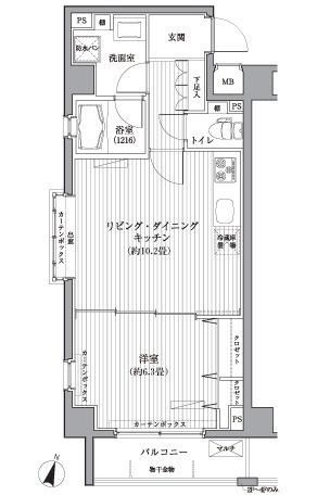 1LDK Mansion in Shinjuku, Tokyo — photo 2 of 3