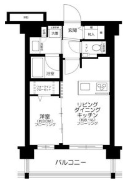 1LDK Mansion in Shinjuku, Tokyo — photo 2 of 3