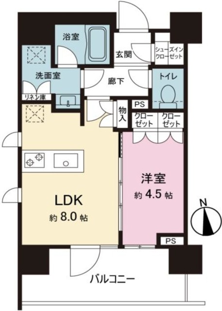 1LDK Mansion in Shinjuku, Tokyo — photo 2 of 3