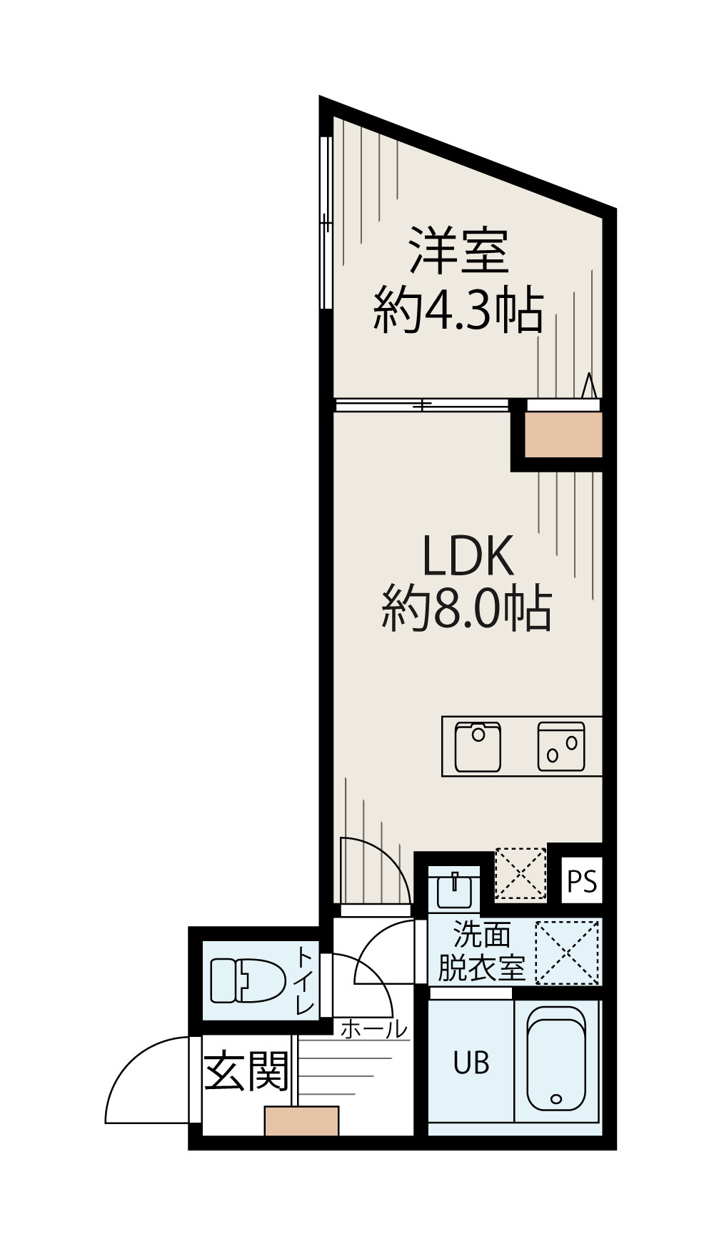 1LDK Mansion in Shinjuku, Tokyo — photo 2 of 3