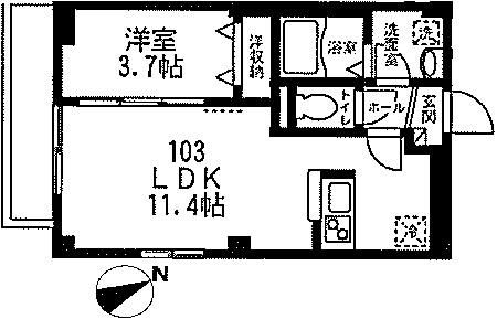 1LDK Mansion in Toshima, Tokyo — photo 2 of 3