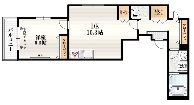 1LDK Mansion in Toshima, Tokyo — photo 2 of 3