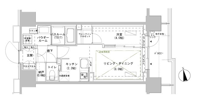 1SLDK Mansion in Shinjuku, Tokyo — photo 2 of 3