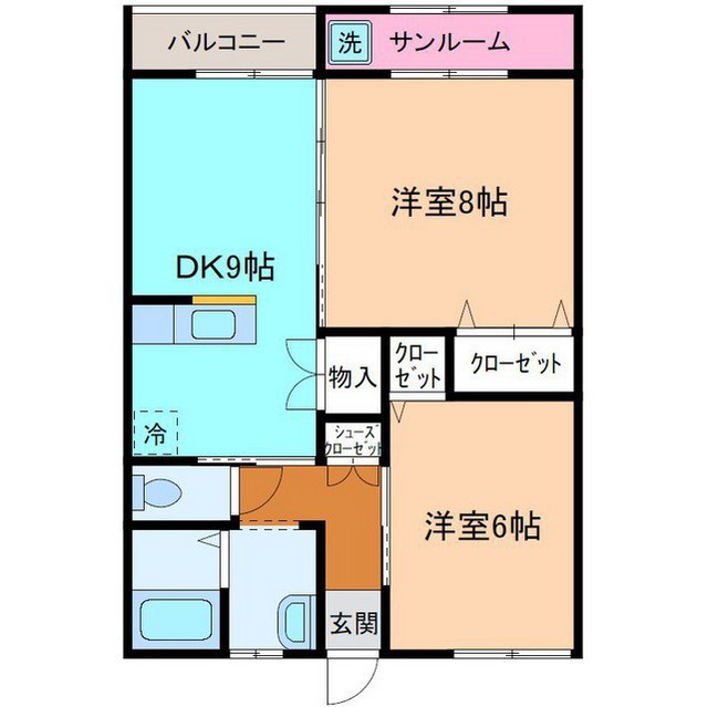 2DK Apartment in Kanazawa, Ishikawa — photo 2 of 3