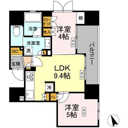 2DK Mansion in Shinjuku, Tokyo — photo 2 of 3