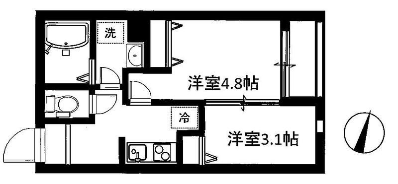 2K Apartment in Shibuya, Tokyo — photo 2 of 3