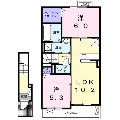2LDK Apartment in Aoba-ku, Sendai, Miyagi — photo 2 of 3