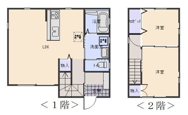 2LDK Apartment in Kagoshima, Kagoshima — photo 2 of 3