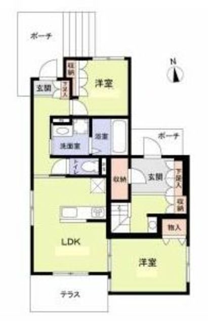 2LDK Apartment in Meguro, Tokyo