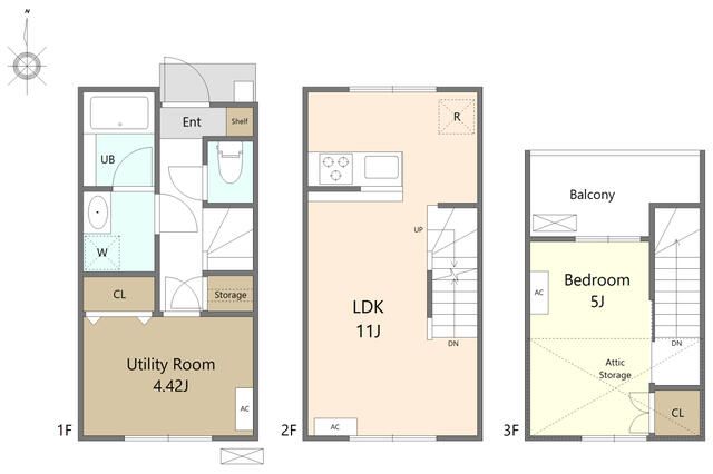 2LDK Apartment in Nakano, Tokyo — photo 2 of 3