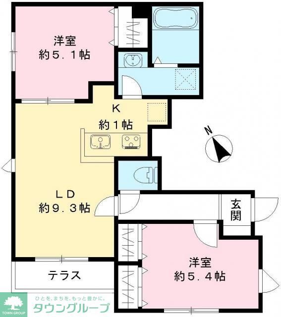 2LDK Apartment in Setagaya, Tokyo — photo 2 of 3