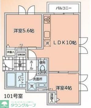 2LDK Apartment in Shinjuku, Tokyo — photo 2 of 3