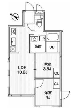 2LDK Mansion in Meguro, Tokyo — photo 2 of 3