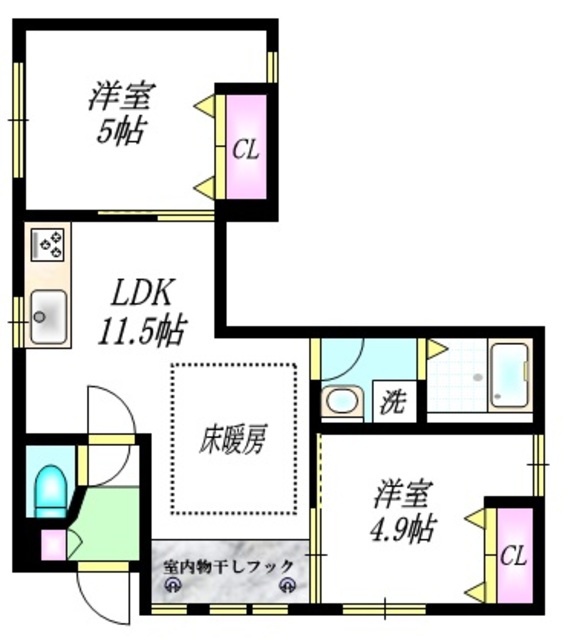 2LDK Mansion in Setagaya, Tokyo — photo 2 of 3