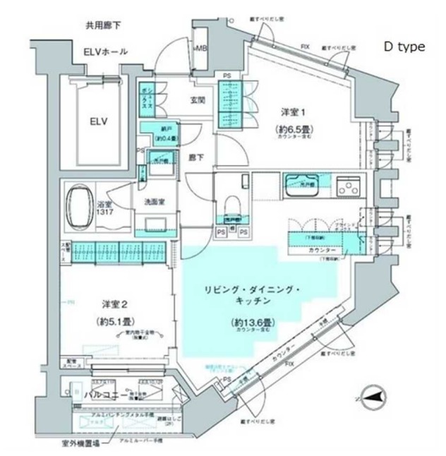 2LDK Mansion in Shibuya, Tokyo — photo 2 of 3