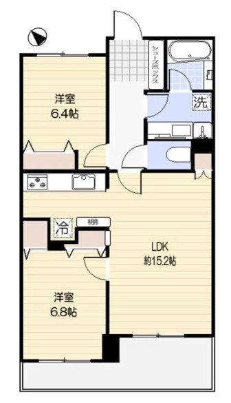 2LDK Mansion in Shinjuku, Tokyo — photo 2 of 3