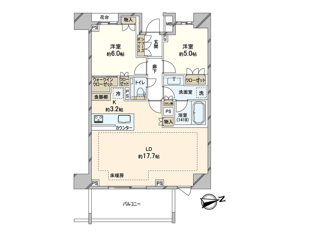 2LDK Mansion in Shinjuku, Tokyo — photo 2 of 3