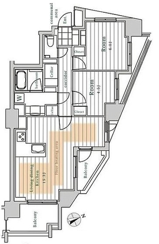 2LDK Mansion in Shinjuku, Tokyo — photo 2 of 3