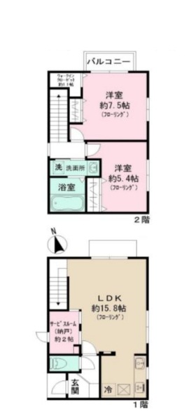 2SLDK Apartment in Setagaya, Tokyo — photo 2 of 3