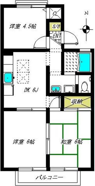 3DK Apartment in Suginami, Tokyo — photo 2 of 3