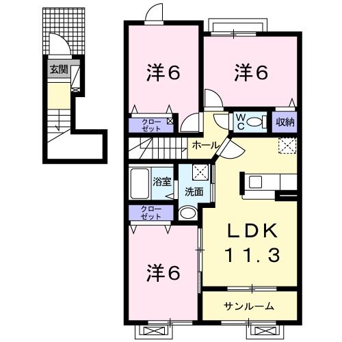 3LDK Apartment in Kanazawa, Ishikawa — photo 2 of 3