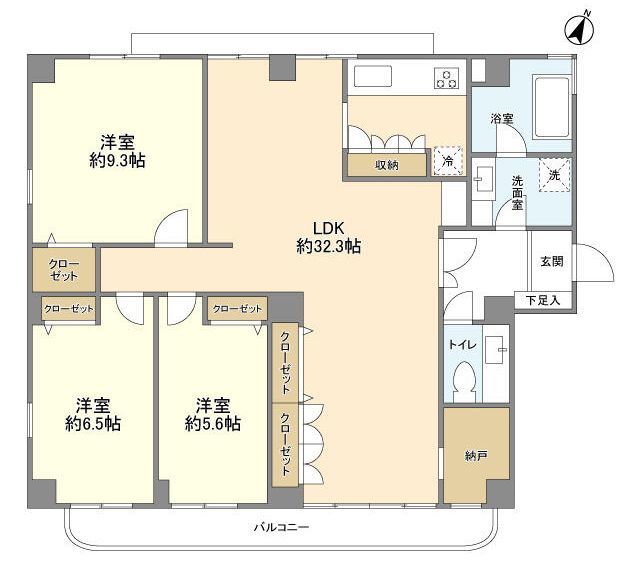 3LDK Apartment in Shinjuku, Tokyo — photo 2 of 3