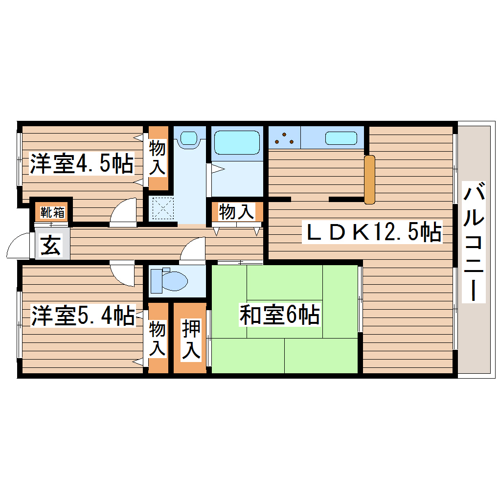 3LDK Mansion in Aoba-ku, Sendai, Miyagi — photo 2 of 3