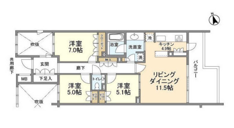 3LDK Mansion in Shibuya, Tokyo — photo 2 of 3