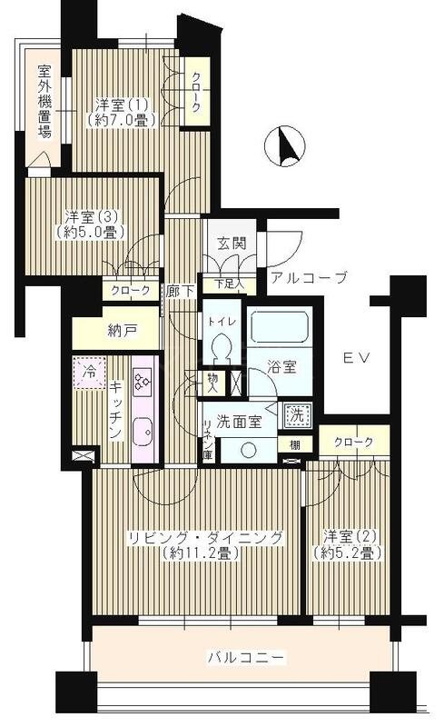 3LDK Mansion in Shinjuku, Tokyo — photo 2 of 3