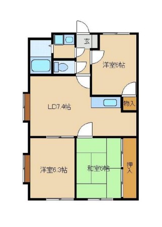3LDK Mansion in Suginami, Tokyo — photo 2 of 3