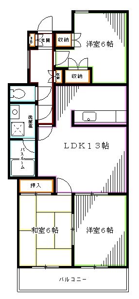 3LDK Mansion in Suginami, Tokyo — photo 2 of 3
