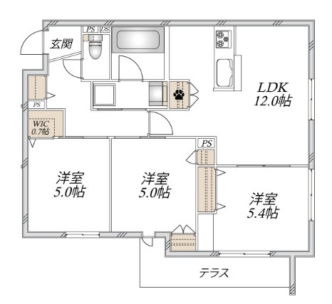3LDK Mansion in Toshima, Tokyo — photo 2 of 3