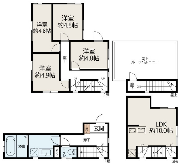 4LDK Apartment in Meguro, Tokyo — photo 2 of 3