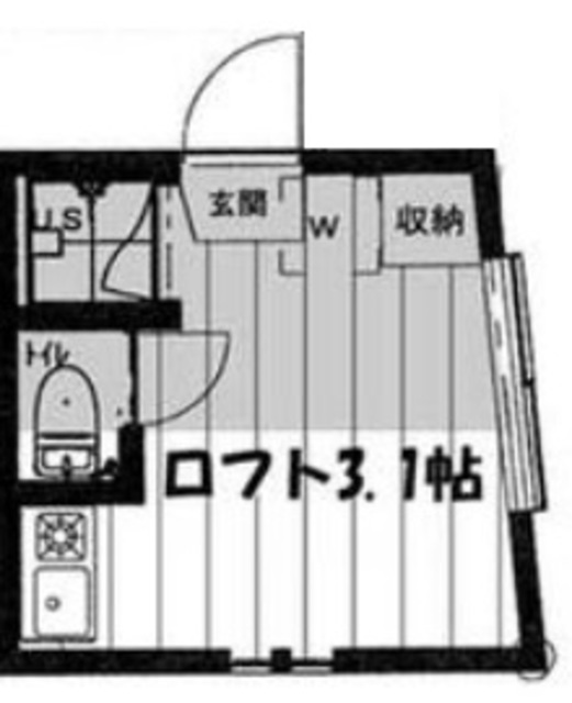 ワンルーム Apartment in Shinjuku, Tokyo — photo 2 of 3