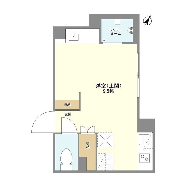 ワンルーム Mansion in Meguro, Tokyo — photo 2 of 3