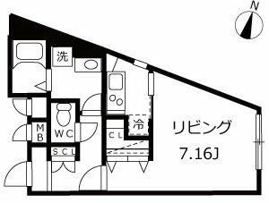ワンルーム Mansion in Nakano, Tokyo — photo 2 of 3