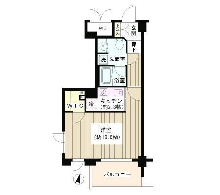 ワンルーム Mansion in Shinjuku, Tokyo — photo 2 of 3