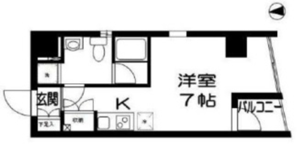 ワンルーム Mansion in Shinjuku, Tokyo — photo 2 of 3